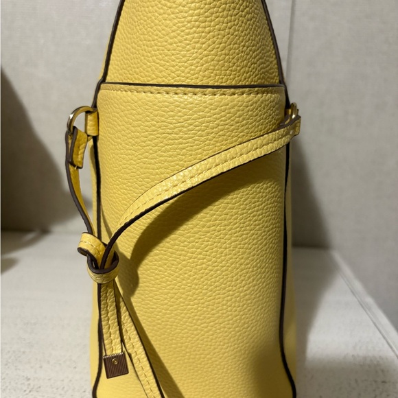 Nanette Lepore Yellow Structured Tote Bag - Picture 11 of 14
